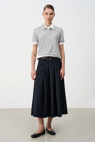 pleated skirt - BRUSNIKA Women Clothes