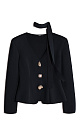viscose jacket with accent buttons - BRUSNIKA. Women clothes