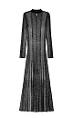 Openwork dress made of mohair and alpaca wool - BRUSNIKA. Women clothes