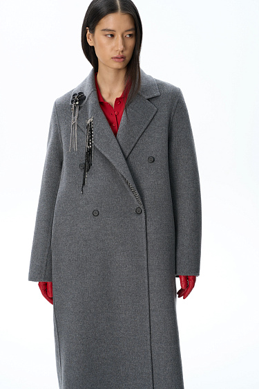 Double-sided wool coat - BRUSNIKA Women Clothes