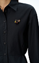 shirt with a ruffle - BRUSNIKA. Women clothes