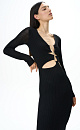 Dress with metal trim - BRUSNIKA. Women clothes