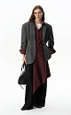 A jacket with darts at the waist - BRUSNIKA. Women clothes