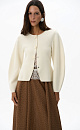 Magnetic-button jacket with decoration - BRUSNIKA. Women clothes