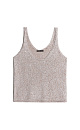 Cotton top with sequins - BRUSNIKA. Women clothes