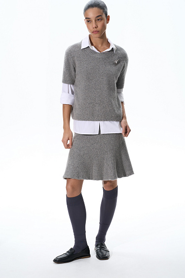 Fox Down T-shirt - BRUSNIKA Women Clothes