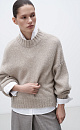 Voluminous alpaca wool jumper - BRUSNIKA. Women clothes