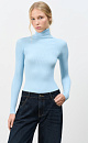 Ribbed knit turtleneck - BRUSNIKA. Women clothes