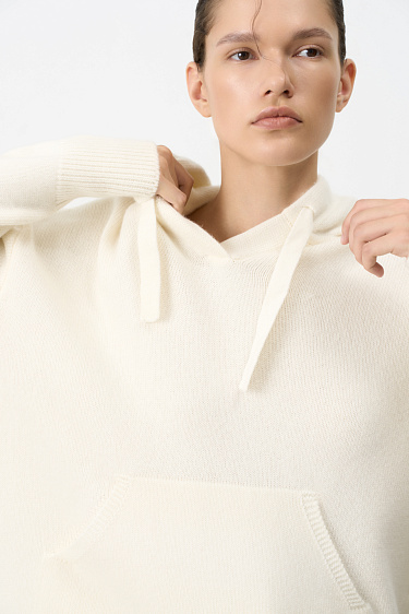 Hooded jumper - BRUSNIKA Women Clothes