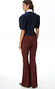 Flared suede trousers - BRUSNIKA. Women clothes