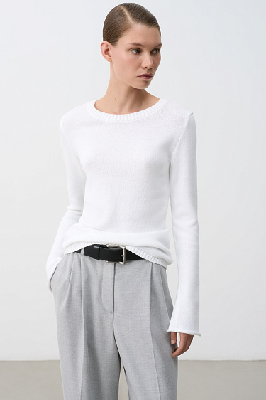 Flared sleeves jumper - BRUSNIKA Women Clothes