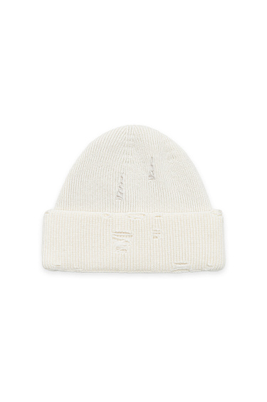 Ripped beanie - BRUSNIKA Women Clothes