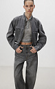Denim bomber jacket - BRUSNIKA. Women clothes
