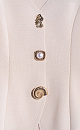viscose jacket with accent buttons - BRUSNIKA. Women clothes