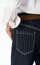 Straight striped jeans - BRUSNIKA. Women clothes