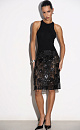 Midi skirt with sequins - BRUSNIKA. Women clothes