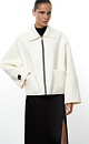 Zipped jacket with pockets - BRUSNIKA. Women clothes