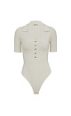 Short sleeve bodysuit - BRUSNIKA. Women clothes
