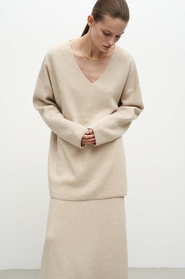 V-neck jumper - BRUSNIKA Women Clothes