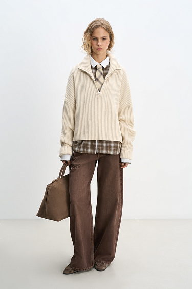 Soft wool jumper - BRUSNIKA Women Clothes