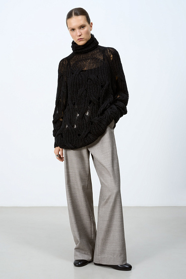 Oversized mohair jumper - BRUSNIKA Women Clothes