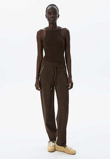 Jogger trousers made of viscose - BRUSNIKA Women Clothes