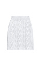 Mini skirt with braids - BRUSNIKA. Women clothes