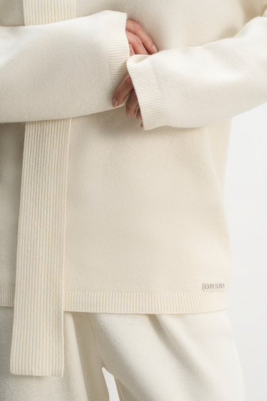Cashmere and wool jumper - BRUSNIKA Women Clothes