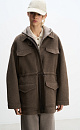 100% wool jacket with drawstring - BRUSNIKA. Women clothes