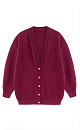 Long fox down cardigan - BRUSNIKA. Women clothes