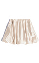 satin mini skirt - BRUSNIKA. Women clothes