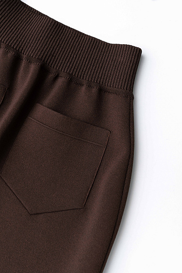 Front slit pencil skirt - BRUSNIKA Women Clothes