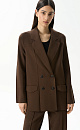Knitted double-breasted jacket - BRUSNIKA. Women clothes