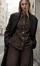 100% cotton denim shirt - BRUSNIKA. Women clothes