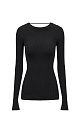 Fitted jumper with lace-up back - BRUSNIKA. Women clothes