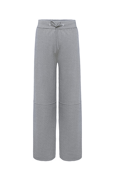 Knit wool blend trousers - BRUSNIKA Women Clothes