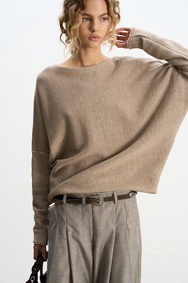 Cashmere and wool jumper - BRUSNIKA Women Clothes