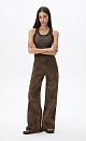 Jeans with a horse print - BRUSNIKA. Women clothes