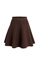 Knitted Mini Skirt - BRUSNIKA. Women clothes