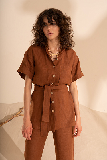 Shirt - BRUSNIKA Women Clothes