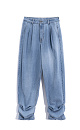Jeans with voluminous cuffs - BRUSNIKA. Women clothes