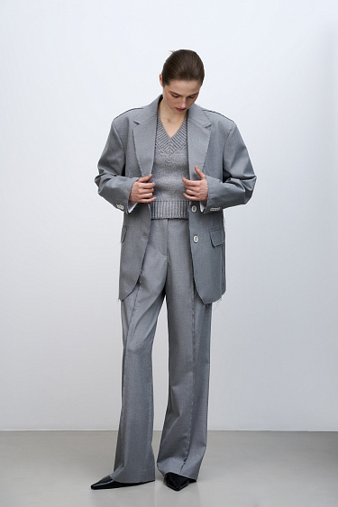 Straight trousers - BRUSNIKA Women Clothes