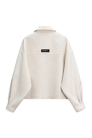 Wool zip-up jacket - BRUSNIKA Women Clothes
