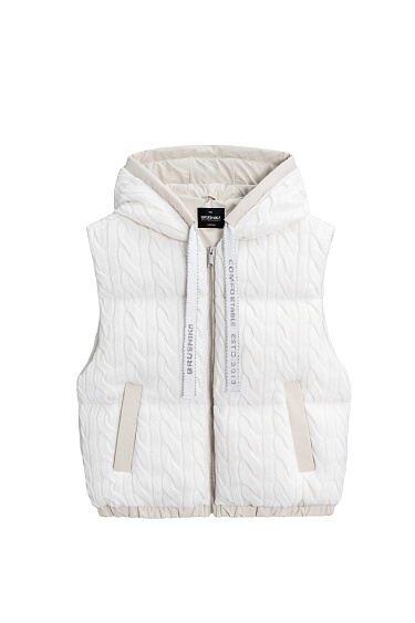 Quilted down vest - BRUSNIKA Women Clothes
