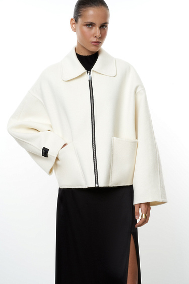 Zipped jacket with pockets - BRUSNIKA Women Clothes