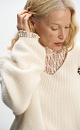 Fox down jumper - BRUSNIKA. Women clothes