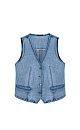 Denim vest  - BRUSNIKA. Women clothes