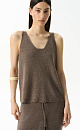 100% linen knit top - BRUSNIKA. Women clothes