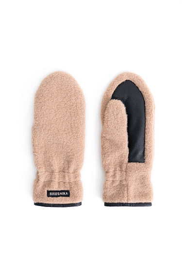 Faux fur mittens - BRUSNIKA Women Clothes