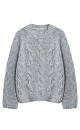 Wool and mohair jumper with braids - BRUSNIKA. Women clothes